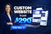 design and develop a responsive website with admin panel and backend