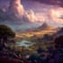 digitally paint fantasy landscape