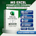 ms excel master course with 10,000 templates and 100 videos