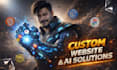 create custom ai web apps, chatbots, and saas solutions