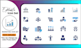 design professional marketing icon set for app website presentation