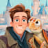 draw a disney style cartoon