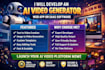 develop an ai video generator web app or saas software, ai web app