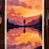 draw a watercolor landscape illustration