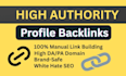 create profile backlinks with white hat link building