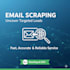scrape emails from websites and counties