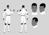 create professional character designs for comic or animation