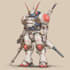 design unique mecha robot art for your project