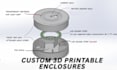 do 3d printable pcb enclosure case design for raspberry pi arduino iot devices