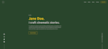 design a cinematic photography website portfolio for filmmakers