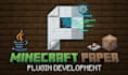 create minecraft custom paper plugins for servers