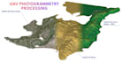 process uav photogrammetry for orthomosaic, dem, point cloud and contours