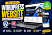 design a modern responsive wordpress website using elementor pro