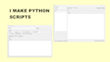 make a python script for you