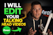 edit your talking head videos to keep viewers hooked