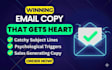 write persuasive email copy that gets opened and replied