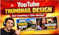 design clickbait youtube thumbnails that boost CTR