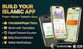 develop a complete islamic prayer times flutter app