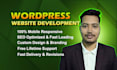 make custom coded website using php or wordpress and laravel