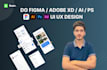 do ui ux design app design and web design