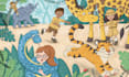 draw cute children book illustration