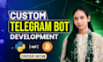 build a custom telegram bot