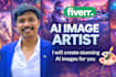 create custom ai art prompts