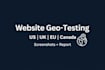 do website geo testing and ad verification