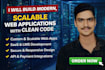 build modern, scalable web applications with clean code