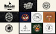 create a unique hand drawn vintage retro logo design