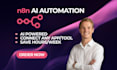 build n8n ai automation workflow and custom API integration