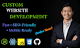 build modern fast and responsive websites
