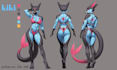 draw furry reference sheet nsfw furry ref sheet oc fursona reference sheet feral