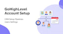 set up your gohighlevel account with pipelines users and settings