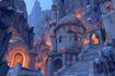 design 2d game concept art background and environment