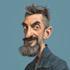 draw a funny caricature with my style