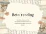 beta read your fiction with detailed and constructive feedback