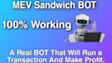 create solana volume bot, mev, sniper, sandwich, pump fun on sol, eth