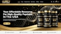 build fda research peptide woocommerce website with payment processor