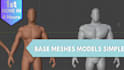create a stylized 3d character model in blender