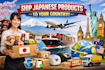 source and ship japanese products