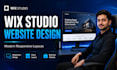 design wix studio website design business site, responsive wix studio website