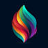 paint fabulous modern logo design for your need