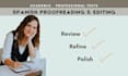 proofread and edit spanish academic and professional texts