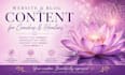 write website and blog content for coaches and healers