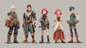 draw your rpg game character design