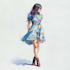 do a  hand painted watercolor illustrations