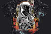 do a cool astronaut illustration
