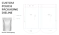 design custom packaging dieline, box