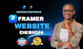 design framer website, framer landing page, figma to framer, framer devloper